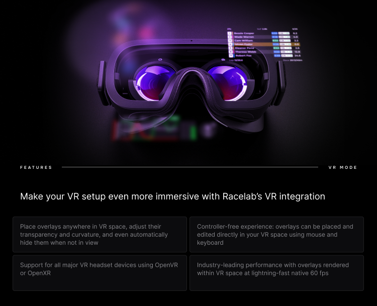RacelabVR 3.0